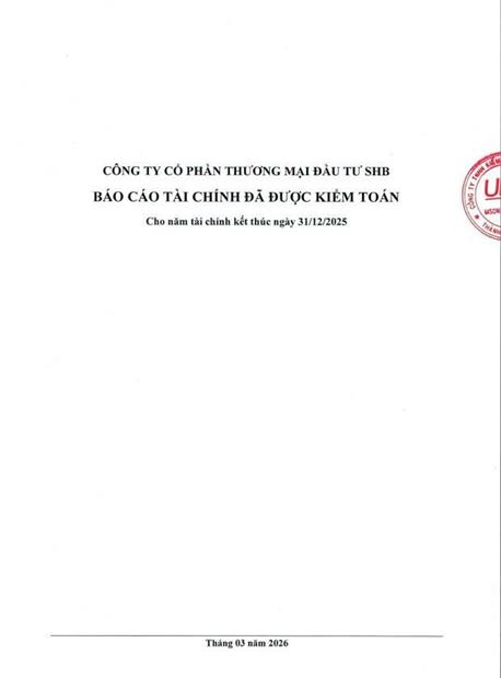 BÁO CÁO TÀI CHÍNH NĂM 2025